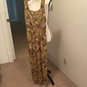 Floral Sleeveless jumpsuit
